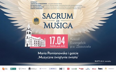Plakat wydarzenia:  Sacrum in Musica - 17 kwietnia 