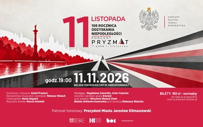 Plakat wydarzenia:  PRYZMAT – 11 barw 11 listopada